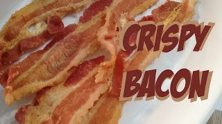 How to make crispy bacon in microwave with NO crisp plate, no mess, no smell #fastmicrowave
