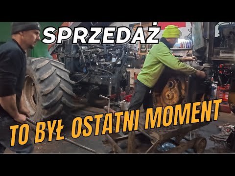 Ostatni moment na sprzedaż przegapiony. Ciągnik sprawny, a do remuntu.