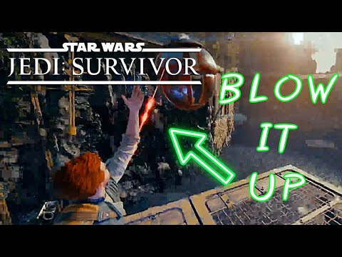 Jedi Survivor how to blow up the Koboh Tar Pit dam Puzzles Guide