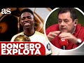 RONCERO explota al ENTERARSE de que VINICIUS NO ganará el BALÓN DE ORO