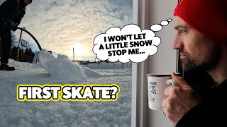 Snow VS Back Yard Hockey Rink - ODR Chronicles