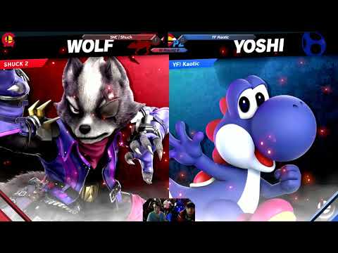 SHC Shuck (Palutena, Wolf) vs YF Kaotic (Yoshi) - WR2