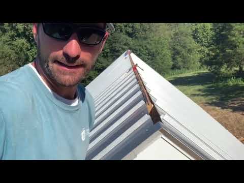 How to Install Standing Seam Metal Roofing