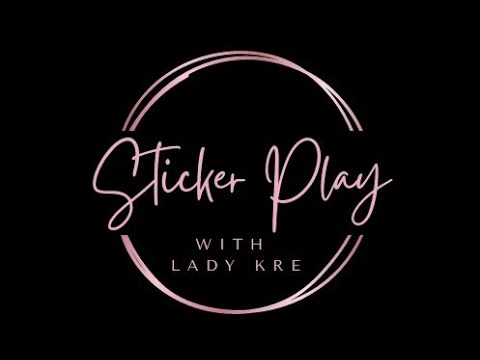 Save the Date: Sticker Play with Lady Kre 🖤🌸🖤🌸