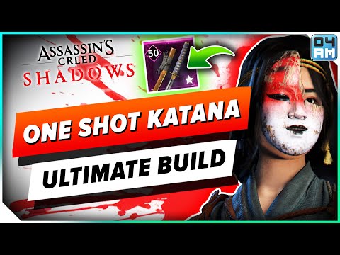 THE ULTIMATE Naoe Katana Build to ONE SHOT in Assassin's Creed Shadows