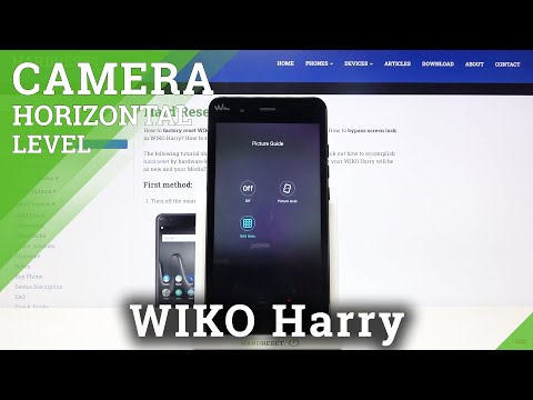 How to Disable / Enable Camera Leveler in Wiko Harry – Take Straight Pictures