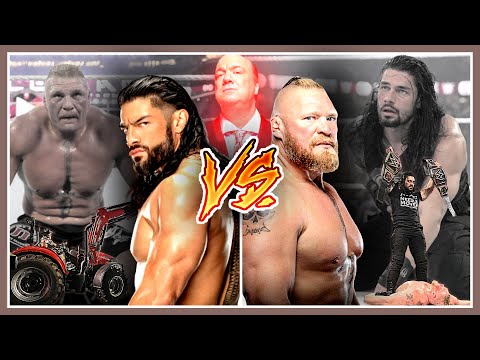 La RIVALIDAD De La DECADA 📖 Roman Reings vs Brock Lesnar Película Completa