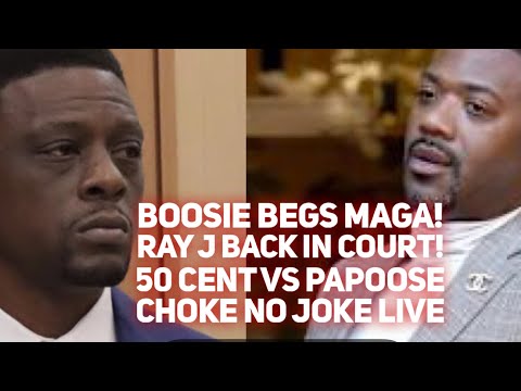RAY J GOES BACK TO COURT! BOOSIE FACING 2 YEARS AND BEGS MAGA TRUMP FOR HELP! - CHOKE NO JOKE LIVE