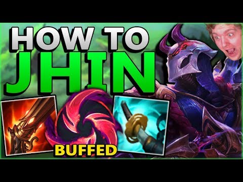 LEARN TO BE YOUR BEST JHIN!! HOW TO LANE + CARRY SOLO QUEUE AS ADC! - League of Legends