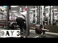 ONE YEAR OF GAINS | DAY 3 | DEADLIFTS, GOALS FOR THIS BULK