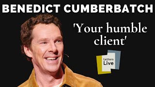 Benedict Cumberbatch reads a funny letter from a frustrated bank customer
