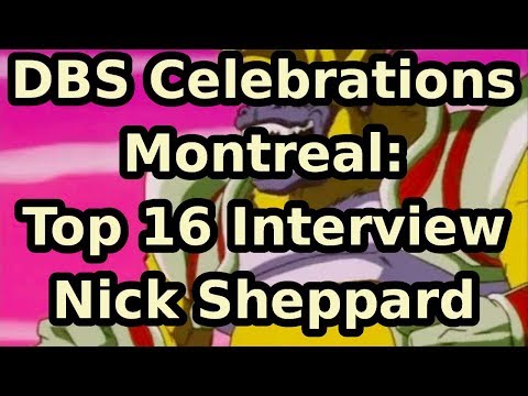 DBS Celebrations Montreal: Top 16 Interview Nick Sheppard