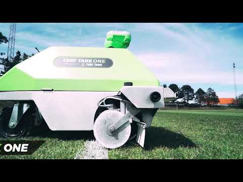 Turf Tank ONE - Autonomous Line Marking Robot