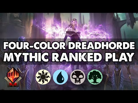 Mythic Ranked Play - Four-Color Dreadhorde | Standard | MTG Arena
