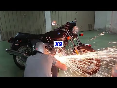 😵Meto la Radial a la BMW R65 embargaa 😅😬
