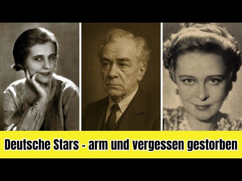 10 weitere deutsche Prominente, die verarmt und vergessen starben