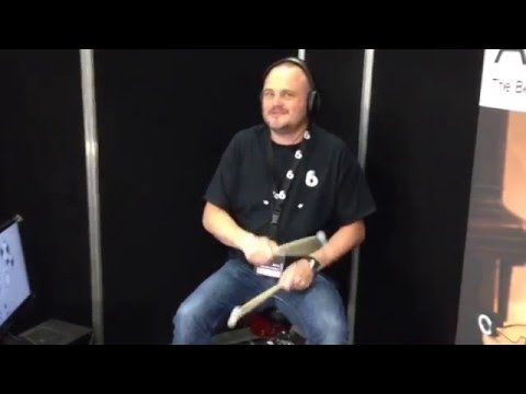 Al Murray Aerodrums @ London Drum Show