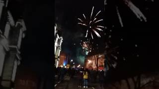 New year Aberdeen 2017 firework display