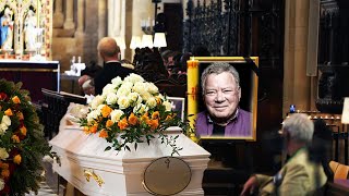 With a heavy heart before a tearful farewell to actor William Shatner, goodbye William Shatner.
