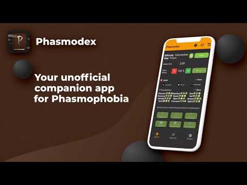 Phasmodex - Phasmophobia companion app Video