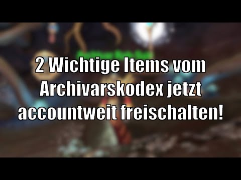 Endlich! Wichtige Items vom Archivarskodex jetzt accountweit frei [World of Warcraft: Shadowlands]