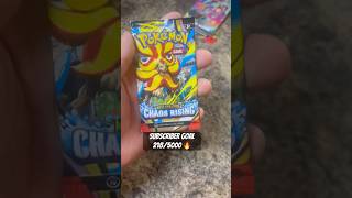 Pokemon chaos rising booster pack pulls👀🔥#pokemon#pokemonchannel#tcg#pikachu#tcg#greninja#sir#ir