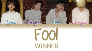 WINNER (위너) - Fool | Han/Rom/Eng | Color Coded Lyrics