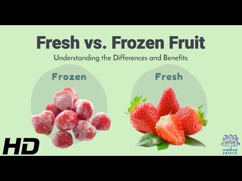 Fresh or Frozen: Fruit Showdown – Unraveling the Differences!