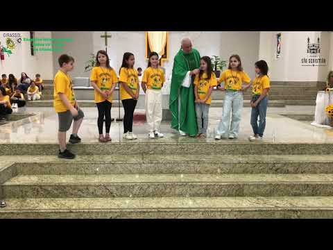 Depoimento dos cursistas 11º GIRASSOL Jguá dia 10-11-24 Missa encerramento Padre Carlos Nicolodelli