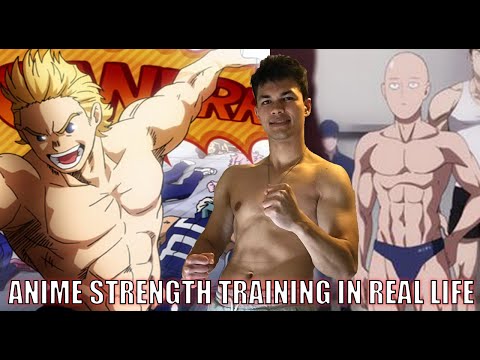 Anime Strength Training in Real Life