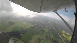 preview picture of video 'IMC renewal flight test (and GoPro test) in G-ROLY on 24/04/2014'