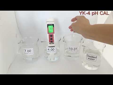HOW TO CALIBRATE YINMIK YK-4 pH Meter