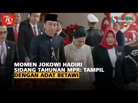 Momen Jokowi Hadiri Sidang Tahunan MPR: Tampil dengan Adat Betawi