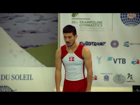 MATTHIESEN Adam (DEN) - 2018 Trampoline Worlds, St. Petersburg (RUS) - Qualification Tumbling R1