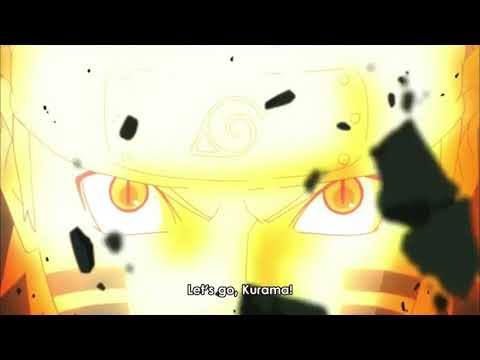 Naruto First Tailed Beast Transformation   First Link With Kurama!