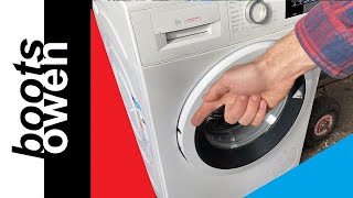 How to fix a BROKEN DOOR HINGE on a Bosch varioperfect washing machine (or replace it!)