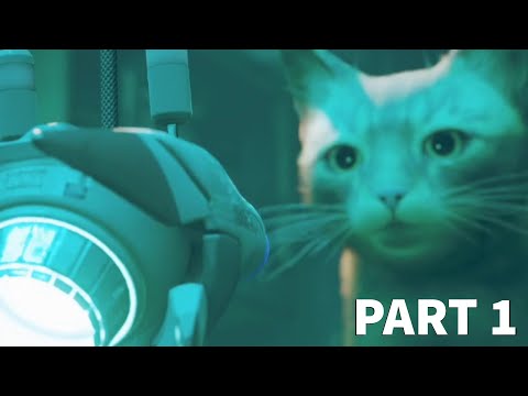 STRAY PS5 Walkthrough Gameplay Part 1 - B12 (FULL GAME)