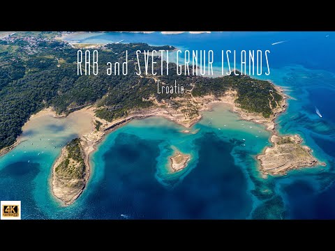 🇭🇷 4K drone video of Rab Island, Croatia.