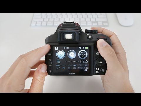 Nikon D3400 Tutorial For Beginners (Buttons, Dials & Settings)