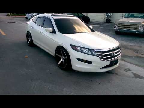 DUBSandTIRES.com 22" Inch KMC KM685 District Wheels 2013 Honda Crosstour Review Miami