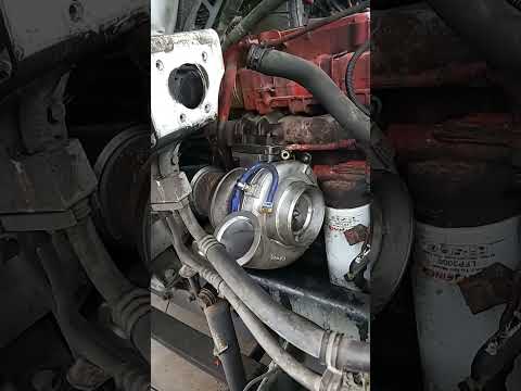 Turbo de Detroit 12.7 adaptado a un Cummins ISL