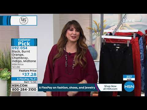 DG2 by Diane Gilman Classic Stretch BootCut Jean  Basic