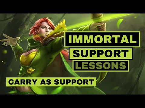 How To Carry As Windranger Support - Dota 2 Windranger Support - Full Gameplay