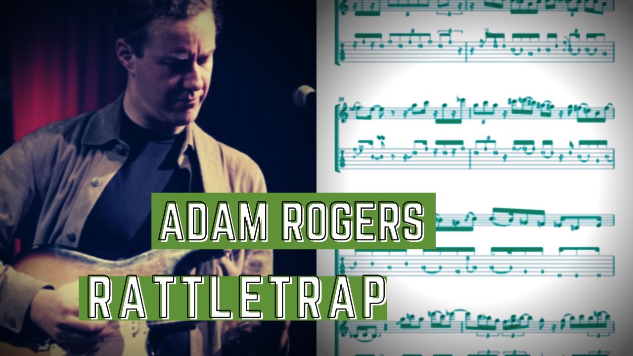 Adam Rogers - Rattletrap // Fusion Shred Guitar Solo