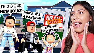 Building My New Roblox House In Bloxburg Free Online Games - moving house roblox bloxburg roleplay video download