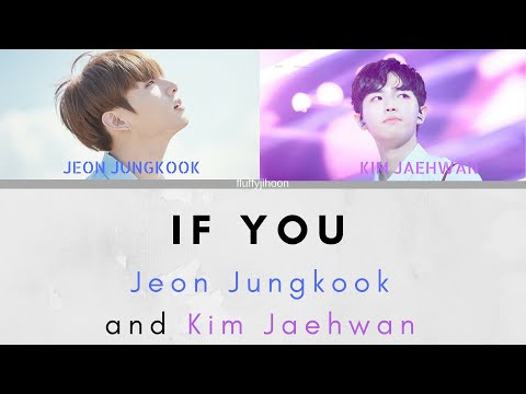 IF YOU- BTS Jeon Jungkook & Wanna One Kim Jaehwan