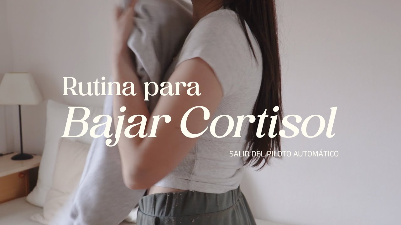 Conscious routine to lower cortisol levels