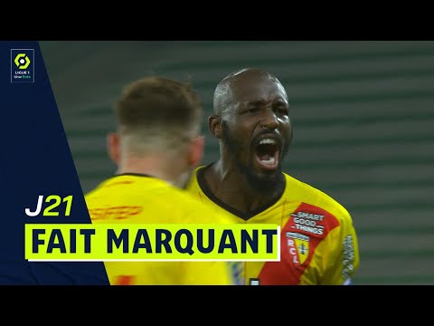 Lens gagne à St-Etienne à la 95e minute grâce à un énorme tir de Seko Fofana! 21e journée / 2021-22