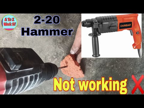 2-20 hammer drill repair // 20mm hammer drill machine repair