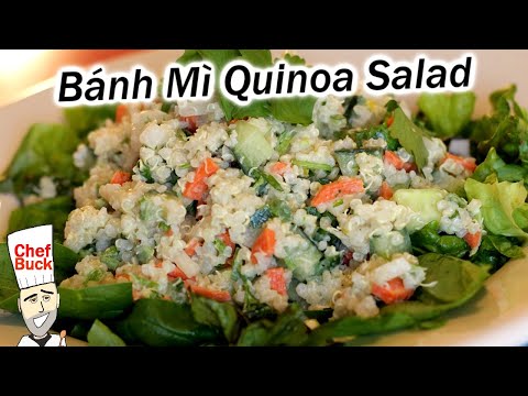 Quinoa Salad Recipe Bánh Mì Style